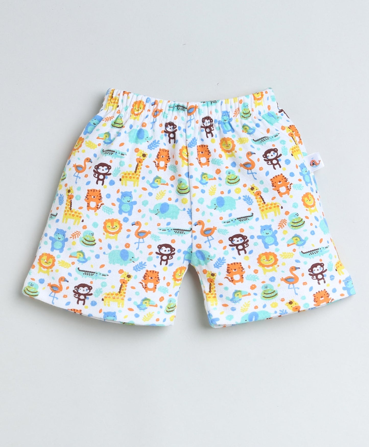 wholesale only Peb10033 - Blue & White Girls Half Sleeves Cotton Jablas Pack Of 3