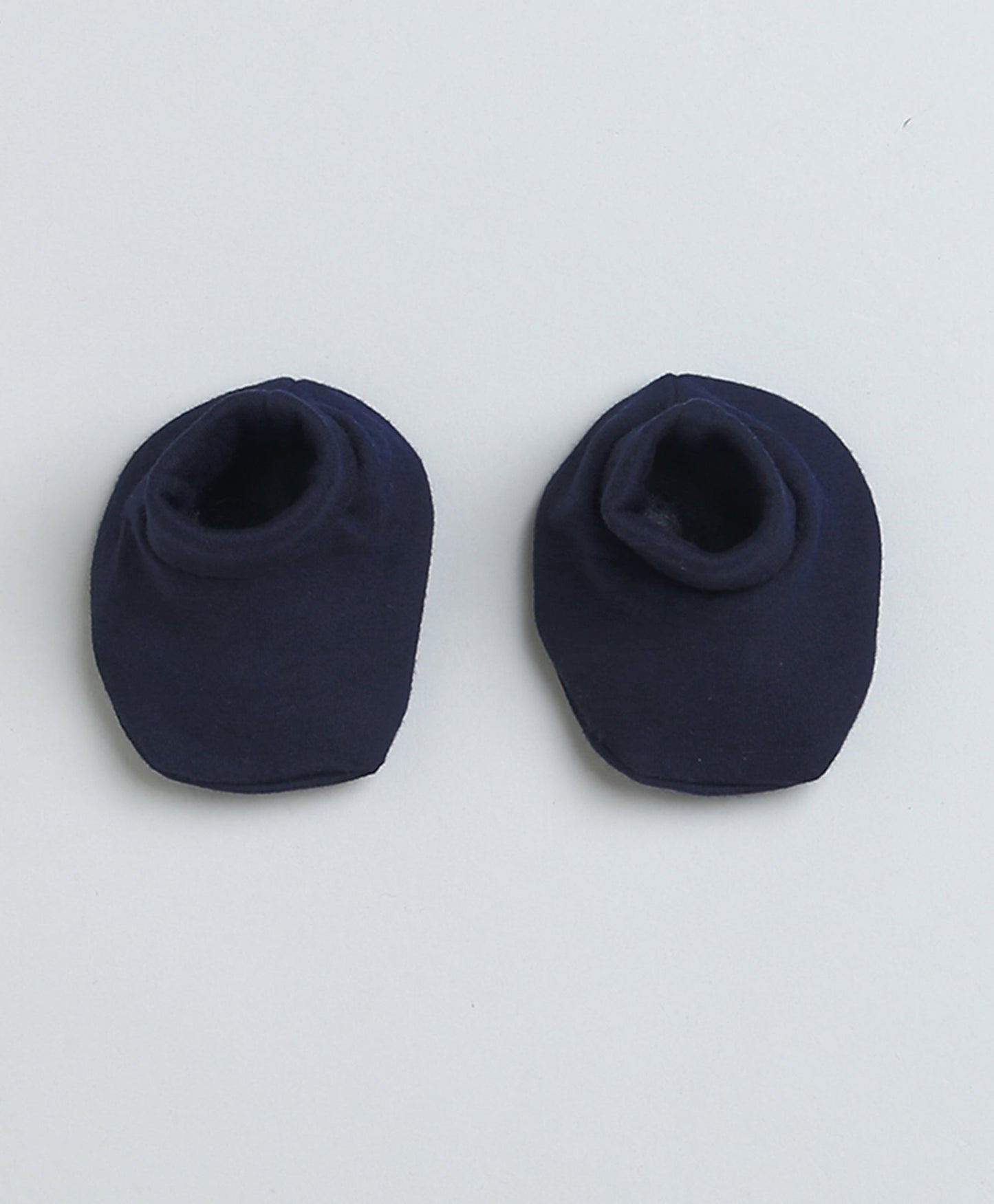 wholesale only Peb10033 - Blue & White Girls Half Sleeves Cotton Jablas Pack Of 3