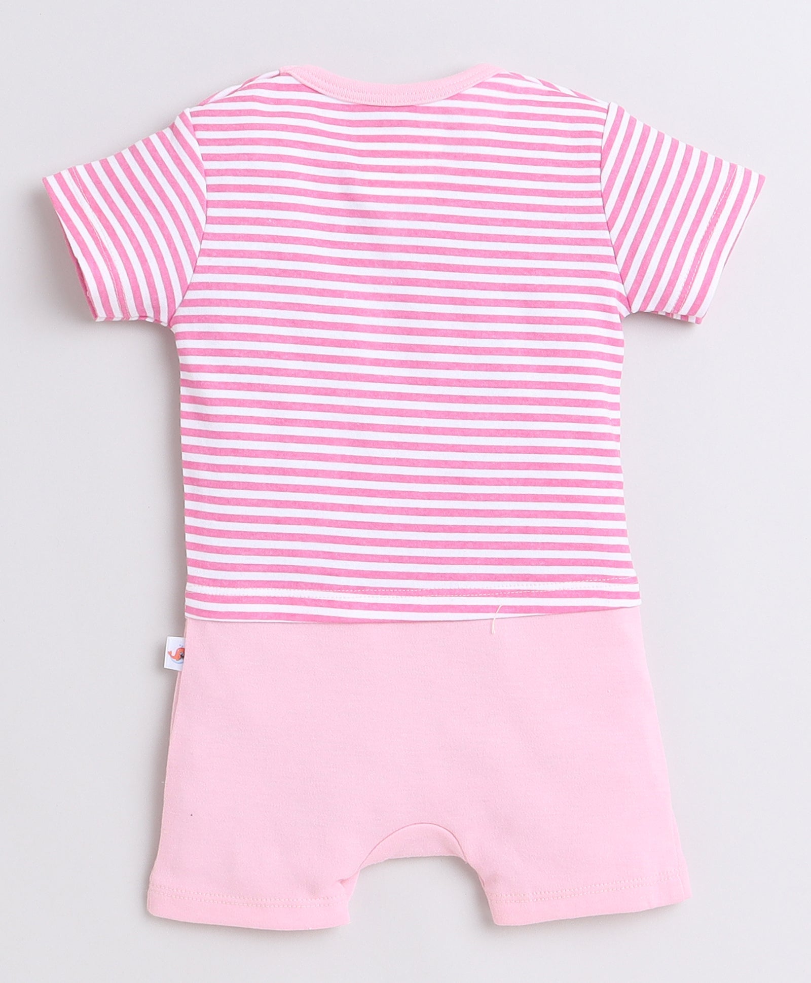 wholesale only Peb10033 - Blue & White Girls Half Sleeves Cotton Jablas Pack Of 3