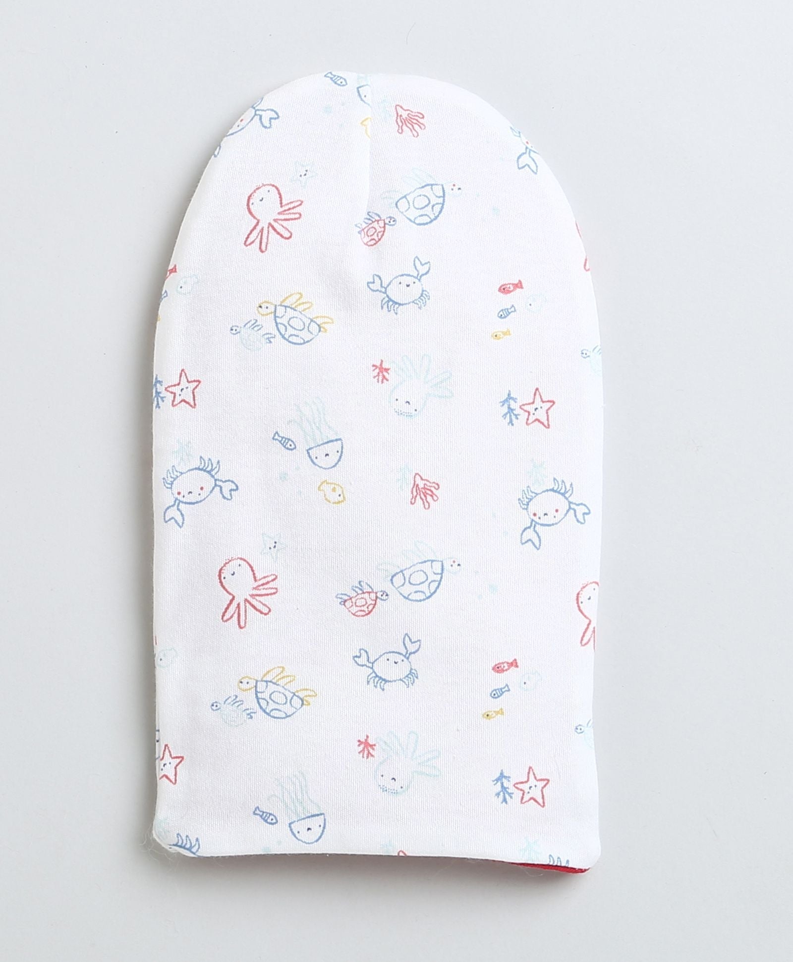 wholesale only Peb10033 - Blue & White Girls Half Sleeves Cotton Jablas Pack Of 3