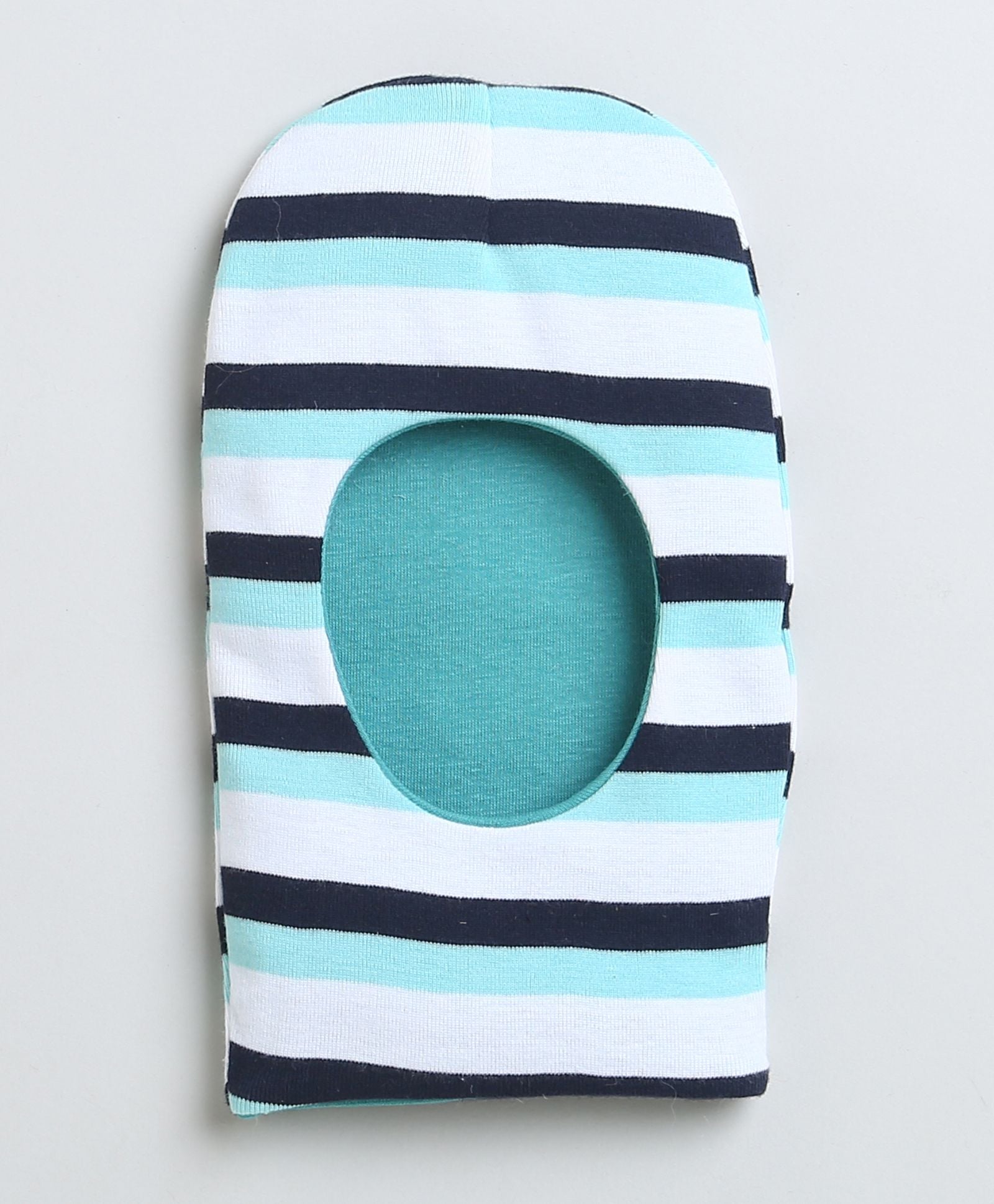 wholesale only Peb10033 - Blue & White Girls Half Sleeves Cotton Jablas Pack Of 3