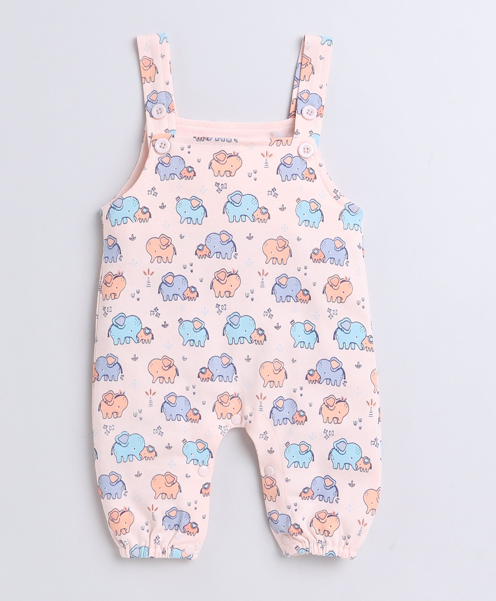 wholesale only Peb10033 - Blue & White Girls Half Sleeves Cotton Jablas Pack Of 3