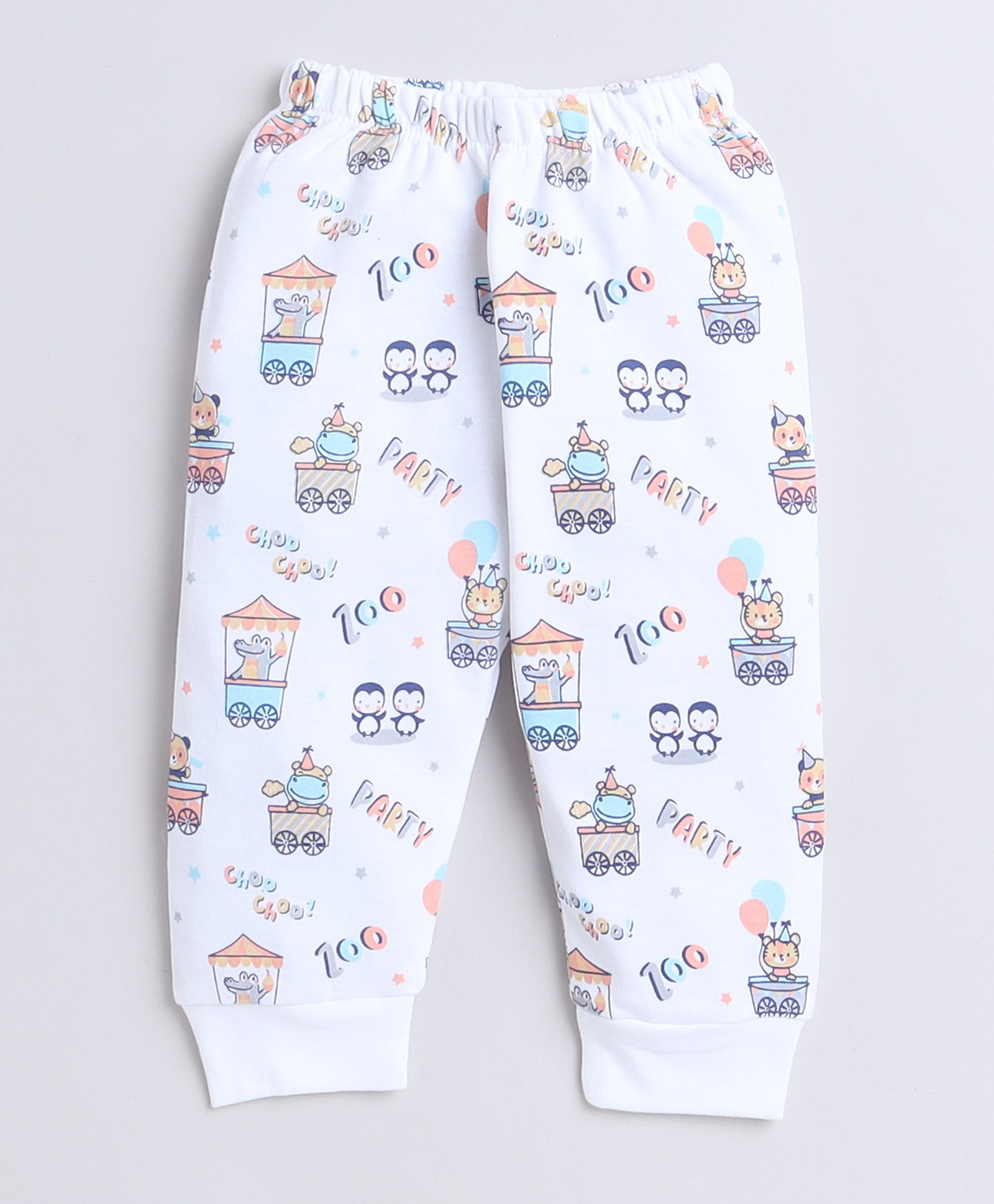 wholesale only Peb10033 - Blue & White Girls Half Sleeves Cotton Jablas Pack Of 3