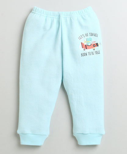 wholesale only Peb10033 - Blue & White Girls Half Sleeves Cotton Jablas Pack Of 3