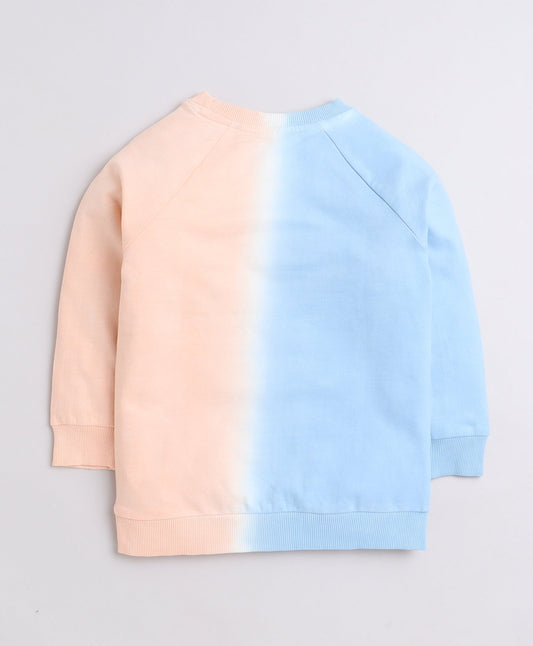 wholesale only Peb10033 - Blue & White Girls Half Sleeves Cotton Jablas Pack Of 3