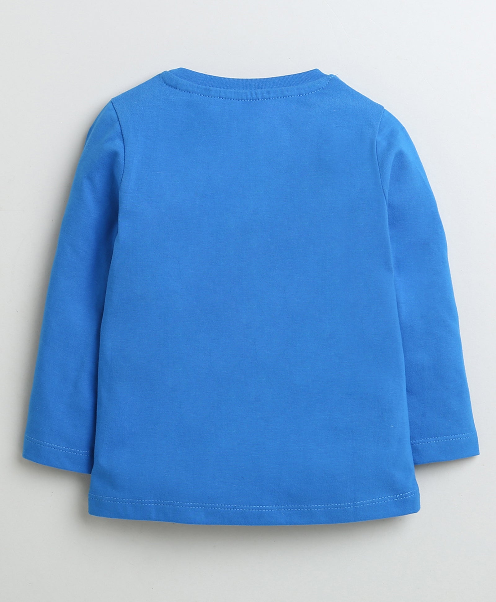 wholesale only Peb10033 - Blue & White Girls Half Sleeves Cotton Jablas Pack Of 3