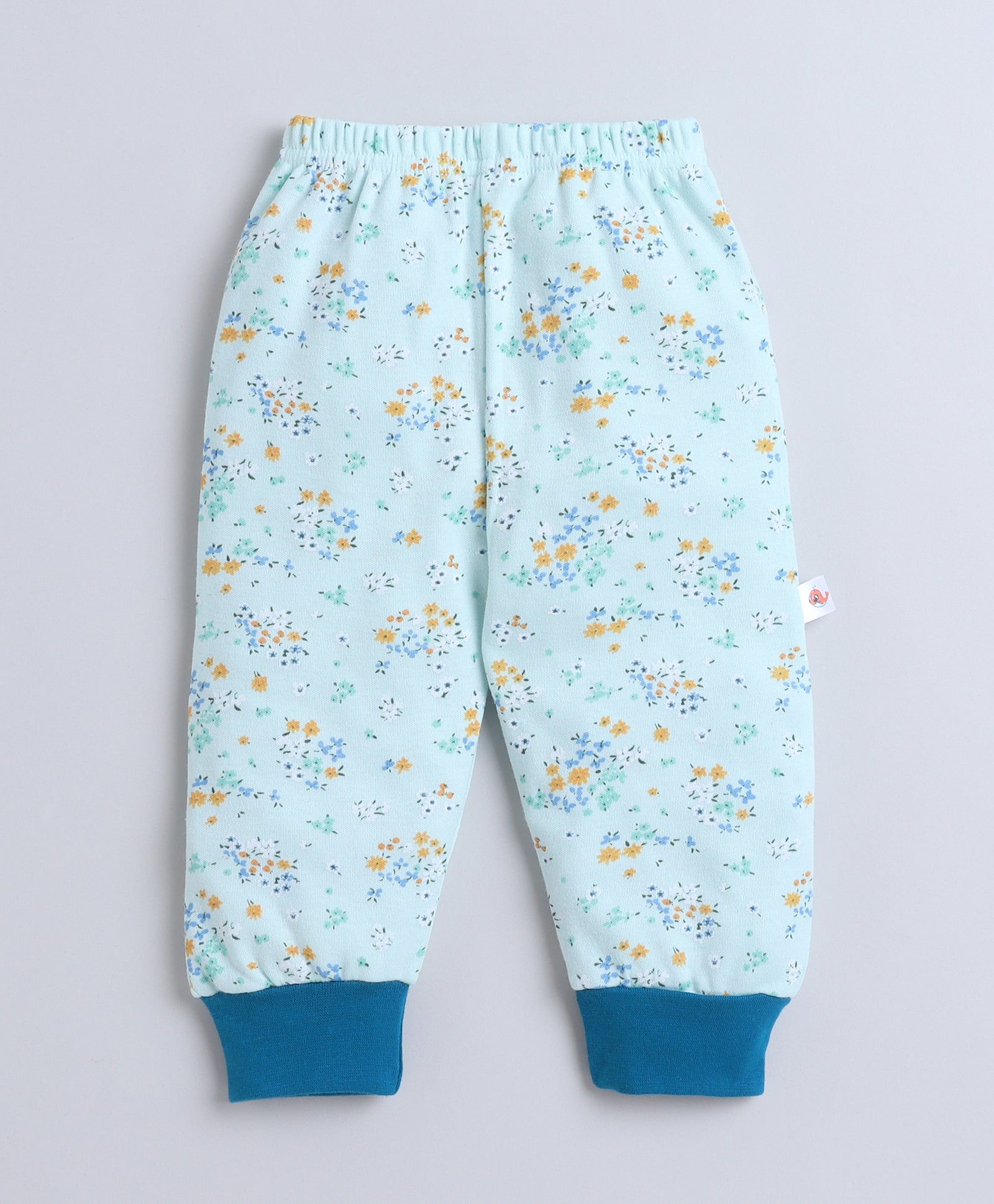 wholesale only Peb10033 - Blue & White Girls Half Sleeves Cotton Jablas Pack Of 3
