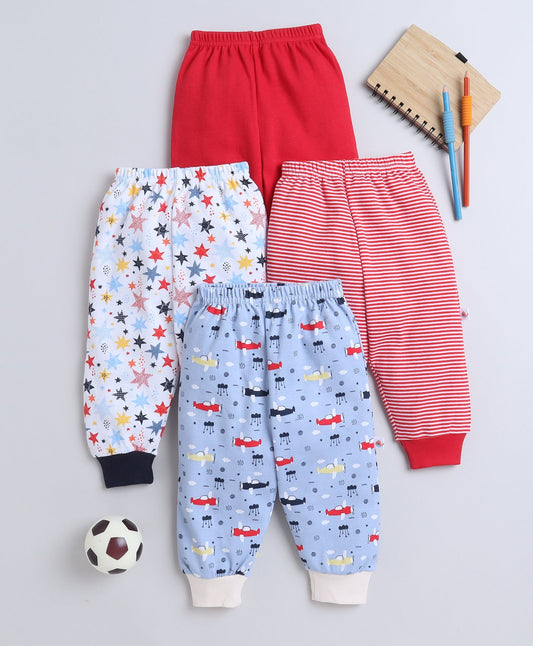 wholesale only Peb10033 - Blue & White Girls Half Sleeves Cotton Jablas Pack Of 3