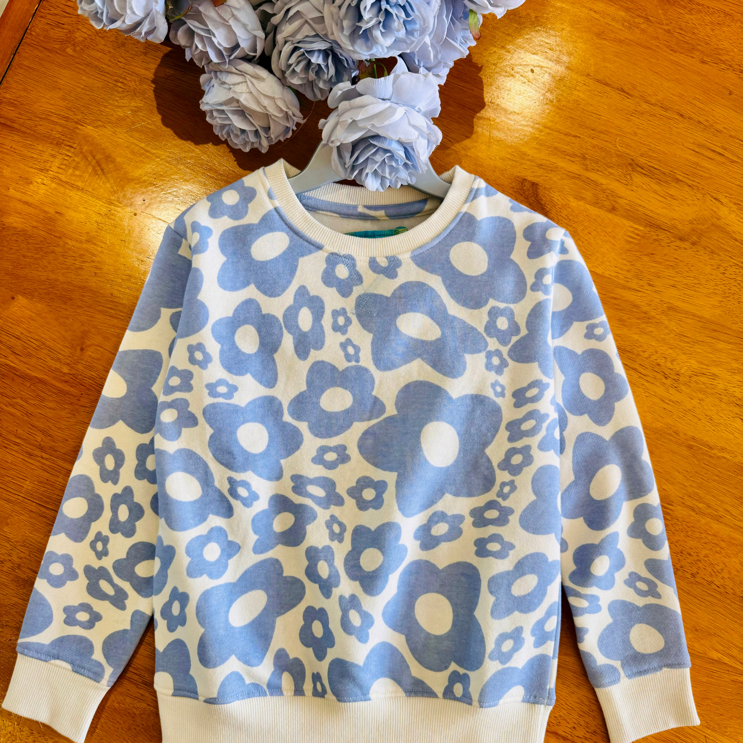 KP410- FLORAL DESIGN SWEAT SHIRT (Pack of 3)