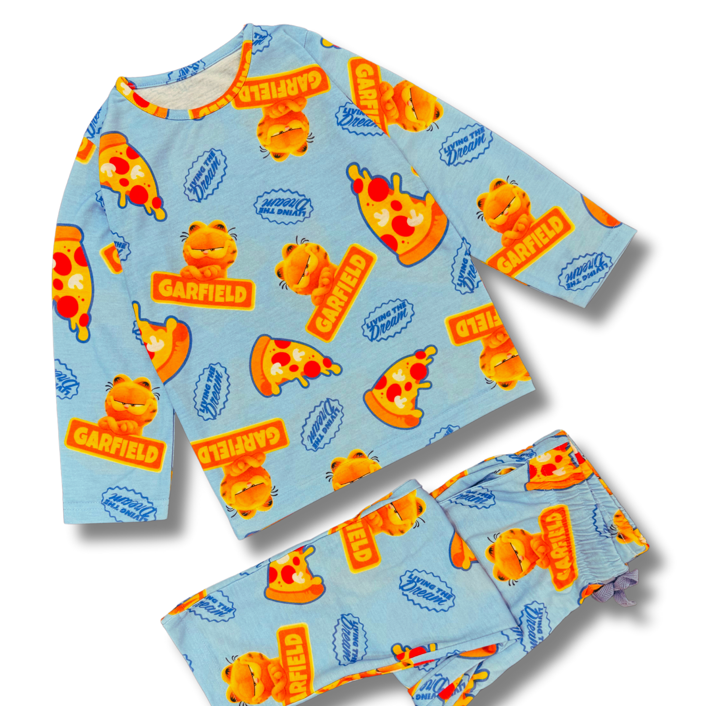 KP690 - Garfield Printed Night Suit Set  (Pack of 5)