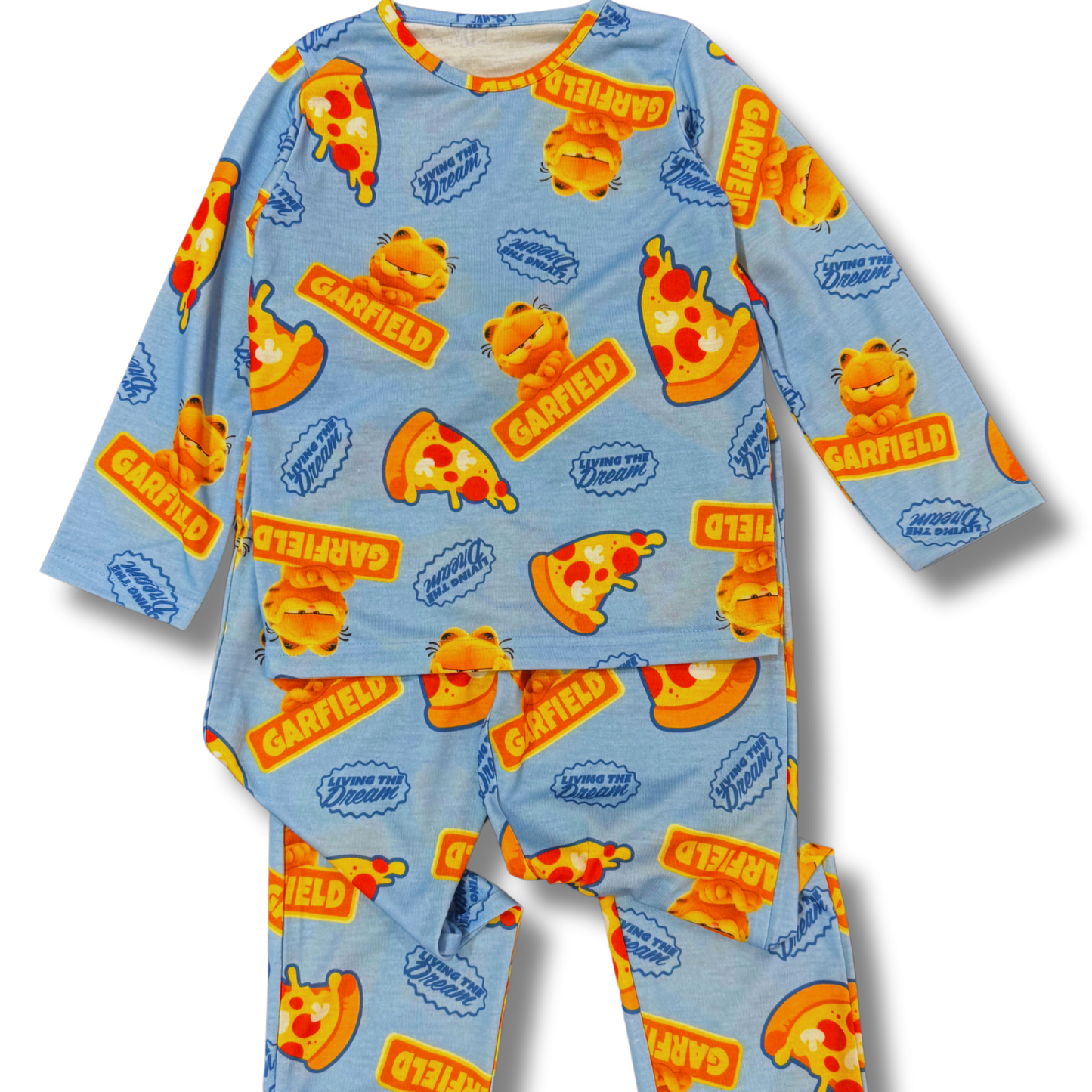 KP690 - Garfield Printed Night Suit Set  (Pack of 5)