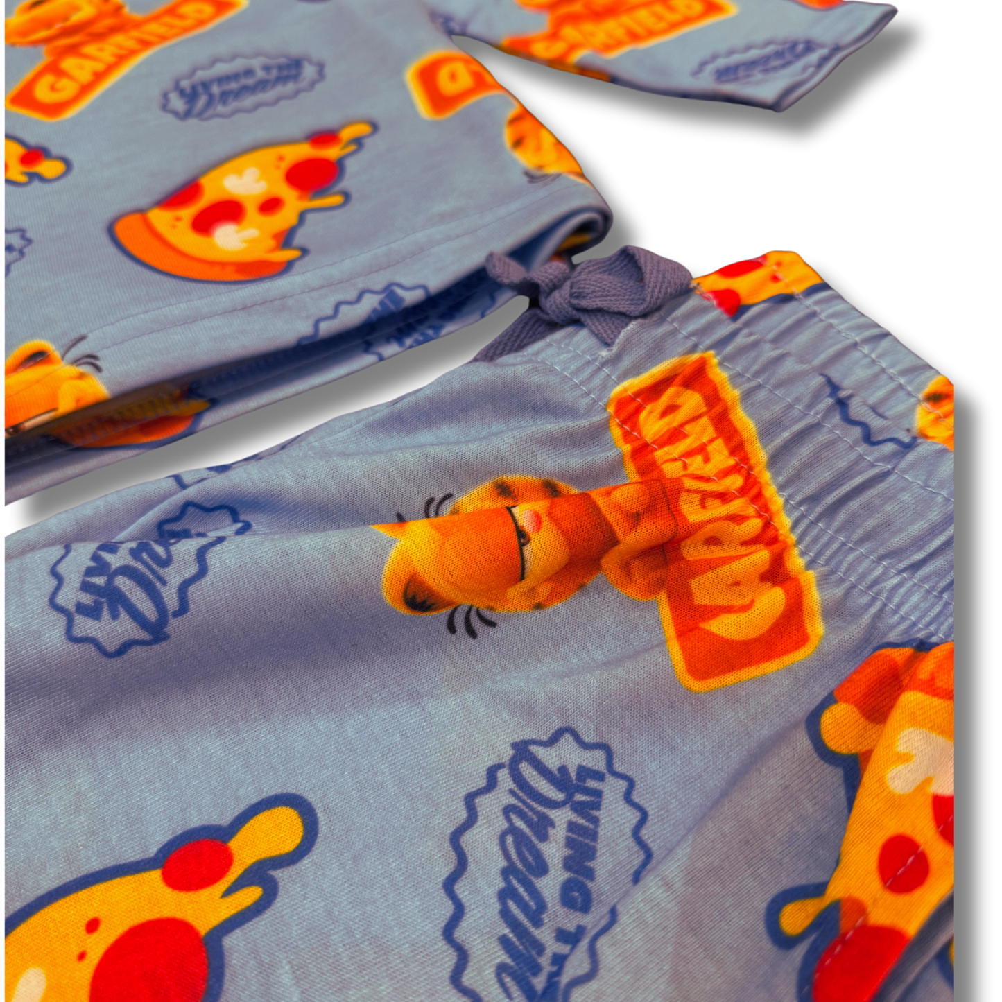 KP690 - Garfield Printed Night Suit Set  (Pack of 5)