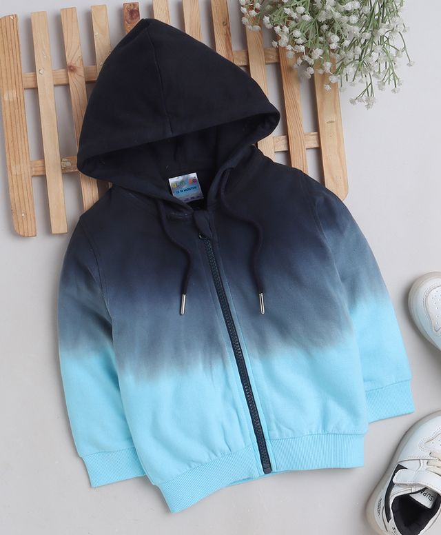 KP6035 - Hoodie - black, blue - ombre- Pack of 3