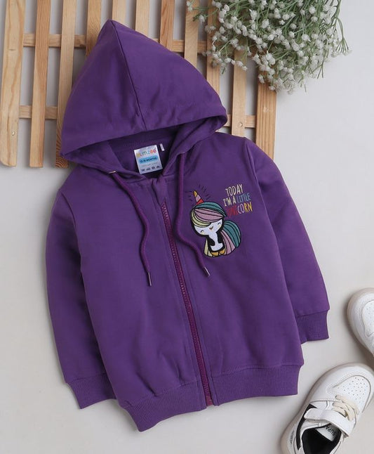 KP6030 - Hoodie - purple - Unicorn- Pack of 5