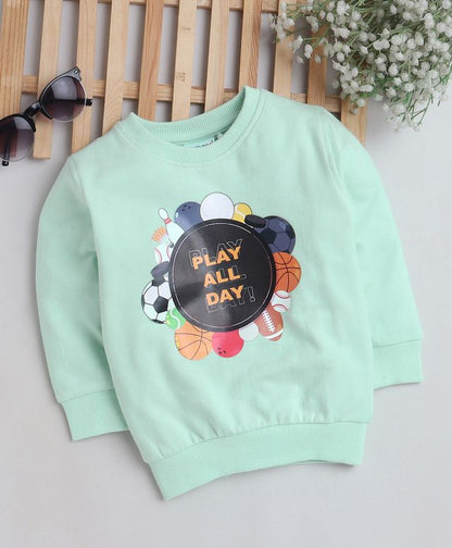 KP6009 - Sweatshirt - teal - Cute- Pack of 7