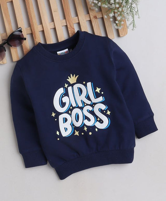 KP6012 - Sweatshirt - navy - Cute print- Pack of 7